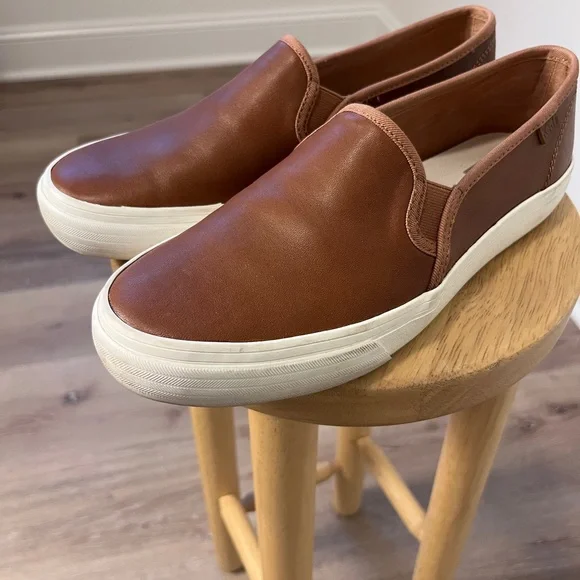 Keds Chestnut Slip-On Loafers - Picture 2 of 6
